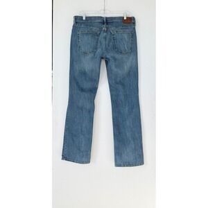 Abercrombie & Fitch Kilby Boot Cut Jeans Mens 33x32 Blue Mid Wash Stretch Denim